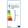 Country-Kronleuchter aus glattem, flachem Terrakotta – Ø 28 cm