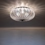 Venetian blown glass ceiling light