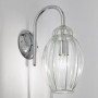 Elegant wall light in Venetian blown glass