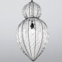 Elegant chandelier in Venetian blown glass