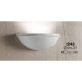 Classic wall light in white ceramic and bidirectional lighting Ø 31 cm