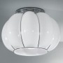 Lampada da parete o soffitto "Nuvola" in vetro soffiato Veneziano